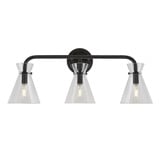 Beaker 3 Light Vanity Light by Forte - 5733-03