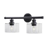 Zane 2 Light Vanity Light by Forte - 5748-02
