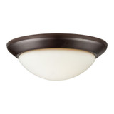 Domo 2 Light 14 Inch Wide Flush Mount by Forte - 6074-02