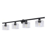 Zane 4 Light Vanity Light by Forte - 5748-04