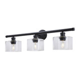 Zane 3 Light Vanity Light by Forte - 5748-03