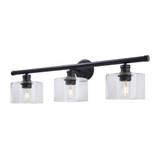 Zane 3 Light Vanity Light by Forte - 5748-03