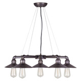 Ori 5 Light Large Chandelier by Forte 7059-05 - 7059-05