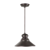 1 Light Medium Pendant 6.75 Inch Tall by Forte - 7227-01