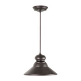 1 Light Medium Pendant 6.75 Inch Tall by Forte - 7227-01
