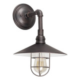 Ori 1 Light Outdoor Wall Lantern by Forte - 7359-01