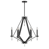 Robin 6 Light Medium Chandelier by Forte - 7143-06