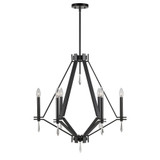 Robin 6 Light Medium Chandelier by Forte - 7143-06