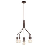 Lacie 6 Light Small Chandelier by Forte - 7086-06