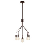 Lacie 6 Light Small Chandelier by Forte - 7086-06