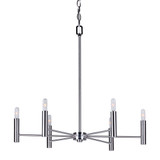 Gabe 6 Light Medium Chandelier by Forte - 7080-06