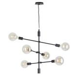 Baton 6 Light Medium Chandelier by Forte - 7117-06