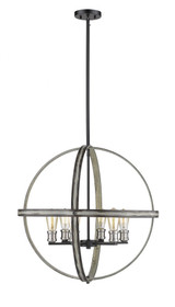 Kirkland 6 Light Pendant 26 Inches Wide by 25.75 Inches High by Z-Lite - 472S
