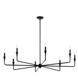 Alvaro 8 Light Oversized Chandelier by Kichler - 52691