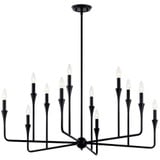 Alvaro 12 Light Oversized Chandelier by Kichler - 52692