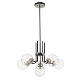 Parsons 6 Light Chandelier 27 Inch Wide by 97.75 Inch High by Z-Lite - 477-6MB