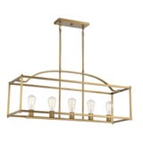 Palladian 5 Light Linear Chandelier by Savoy House - 1-190-5