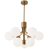 Amanda 9 Light Medium 2 Tier Chandelier by Dainolite - AMA-249