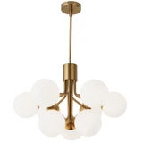 Amanda 9 Light Medium 2 Tier Chandelier by Dainolite - AMA-249