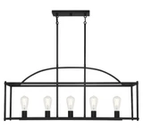 Palladian 5 Light Linear Chandelier by Savoy House - 1-190-5