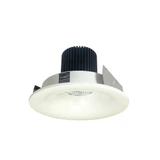 Iolite 4 Inch LED Round Bullnose Regress Non Adjustable Reflector by Nora  - NIO-4RNB