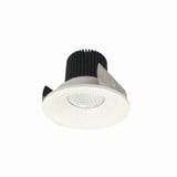 Iolite 2 Inch LED Round Bullnose Regress Non Adjustable Reflector by Nora  - NIOB-2RNB