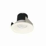 Iolite 2 Inch LED Round Bullnose Regress Non Adjustable Reflector by Nora  - NIOB-2RNB