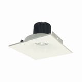 Iolite 4 Inch LED Square Bullnose Regress Non Adjustable Reflector by Nora  - NIO-4SNB