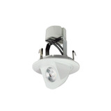 Cobalt 12W LED 4 Inch Round Retrofit Elbow Trim 4.5 x 5 Inches by Nora  - NL-470X-AEM