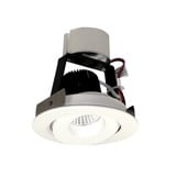Iolite 4 Inch Comfort Dim LED Retrofit Round Adjustable Gimbal by Nora - NIR-4RGI4CAG