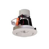 Iolite 12W LED 4 Inches Round Adjustable Cone Retrofit Reflector by Nora  - NIR-4RCX-10