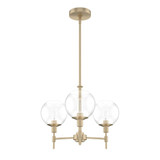 Xidane 3 Light Small Chandelier by Hunter - XCH3