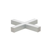 L Line Series 47W LED X Shaped Direct Linear Undercabinet 35.5 Inch by Nora - NLIN-X10A