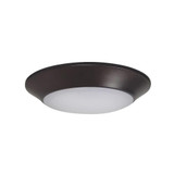 10W LED AC CCT Selectable 6.14 Inch Wide Flush Mount by Nora - NLOAC-R4TW