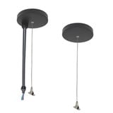 L Line Series Pendant Kit for NLUD Series 2 x 96 Inch Length by Nora - NLU-PC