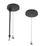 L Line Series Pendant Kit for NLUD Series 2 x 240 Inch Length by Nora - NLU-PC-20