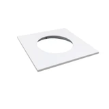 Square Trim for NM2-2R270 0.25 Inches Tall and 3 Inches Wide by Nora - NM2-2SETMPW