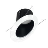 18W LED Super Sloped Retrofit Baffle 6 Inches H and 7.75 Inches W by Nora  - NLRS-6S12L1