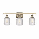 Bridal Veil 3 Light Art Deco Vanity Light by Innovations - 516-3W-G559-5