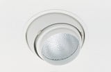 NMRT Series 3 Light PAR30 Eyeball Flanged Gimbal Line Voltage Trim by Nora - NMRT-13628