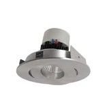 Pearl 12W LED 4 Inches Round Adjustable Gimbal Retrofit by Nora - NPR-4RG