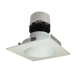 Pearl 12W LED 4 Inch Square Retrofit Reflector with Round Aperture by Nora - NPR-4SN