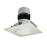 Pearl 12W LED 4 Inch Square Retrofit Reflector with Round Aperture by Nora - NPR-4SN