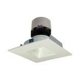 Pearl 12W LED 4 Inch Square Retrofit Reflector with Square Aperture by Nora - NPR-4SNDSQ