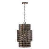 Eliana 1 Light Pendant 21.25 Inch Tall and 13 Inch Wide by Capital - 354111