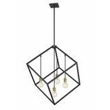 Vertical 4 Light Pendant 34 Inches Wide by 36.5 Inches High by Z-Lite - 478P34