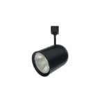 1 Light PAR30 Roundback Cylinder with Baffle Track Head by Nora  - NT-106-A