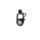 1 Light PAR20 Rear Loading Gimbal Ring J Style Track Head by Nora  - NT-112-A-J