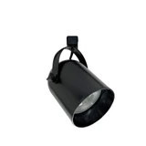 1 Light PAR38 Roundback Cylinder with Baffle Track Head by Nora  - NT-131-A