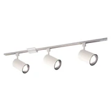3 Light 4 Ft Track Pack with 3 Flat Back Cylinder PAR30 Track Head by Nora  - NTL-151